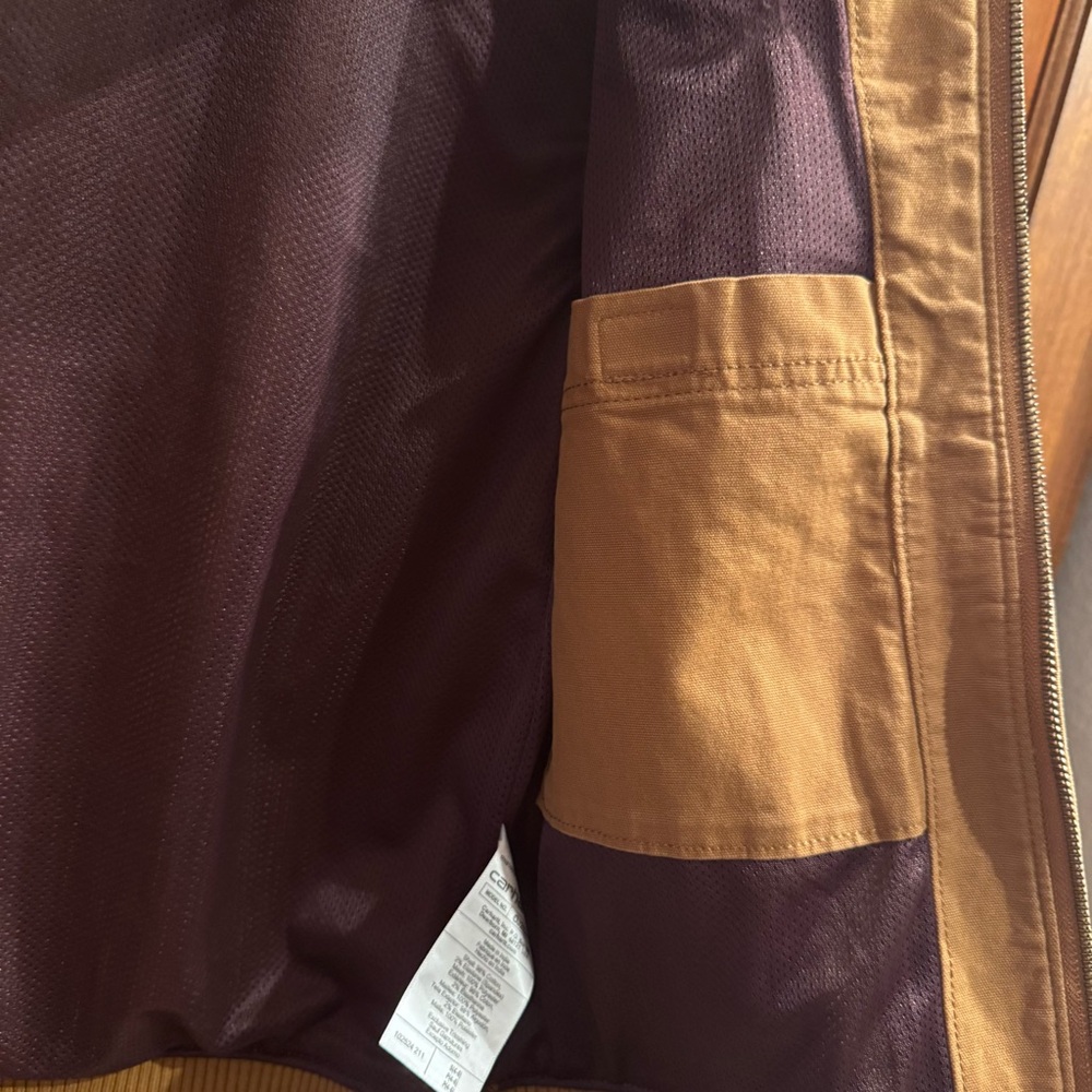 Carhartt Women's Bomber Jacket Rugged Flex Relaxed Fit Size S - Picture 5 of 16